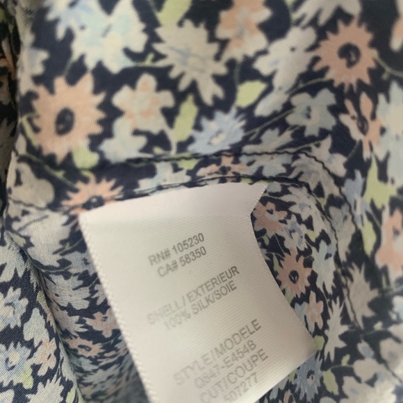 Équipement silk blouse size S - Picture 6 of 9